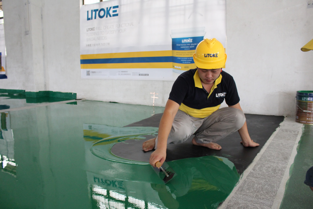 力特克環氧樹脂防靜電面涂地坪漆 力特克環氧樹脂防靜電面涂地坪漆